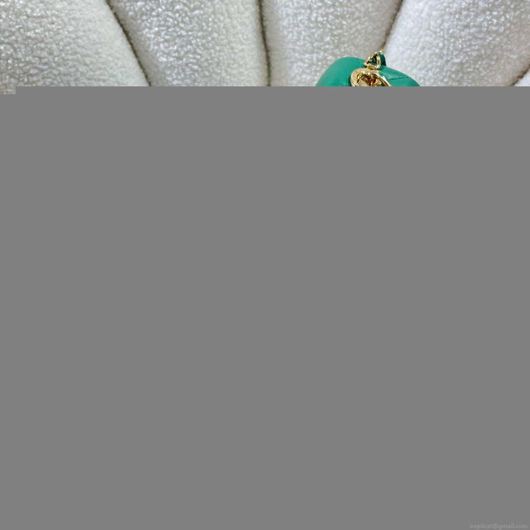 Chanel AS3367 Large Flap Bag 23cm Lambskin Green