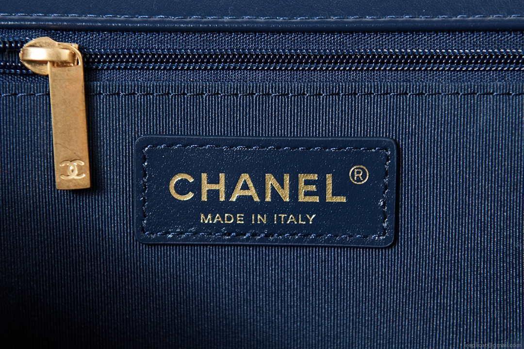 Chanel AS3662 LARGE BACKPACK Wool Tweed & Gold-Tone Metal Wine Red
