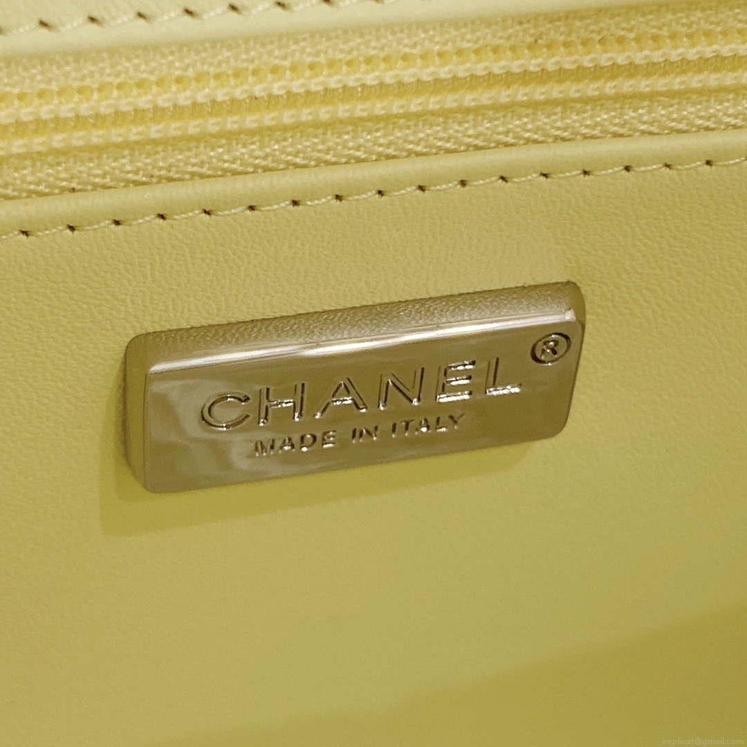 Chanel AS1116 Samll Flap sequin bag sparkling bingbing 20cm Beige