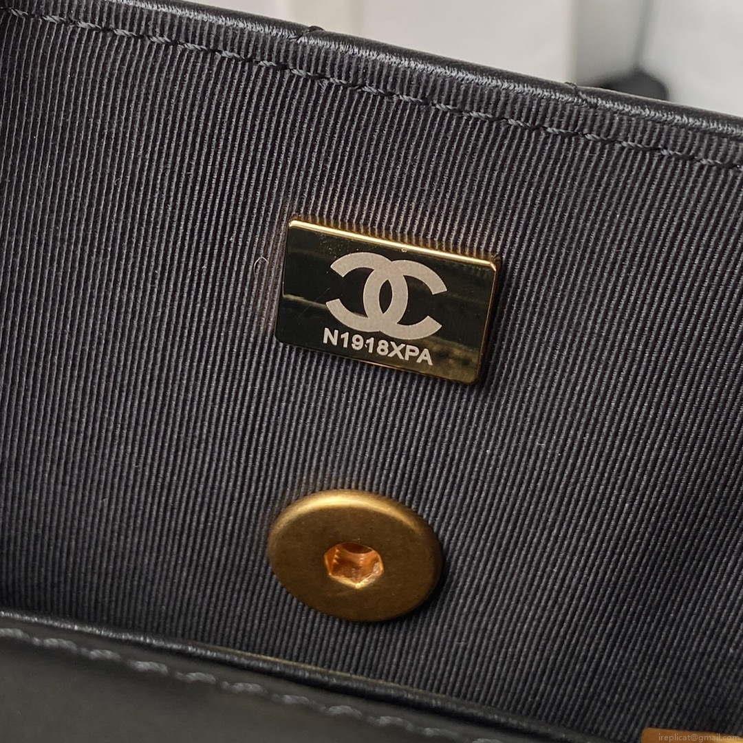Chanel AS4274 Mini Flap Crossbody Bag Lambskin Black