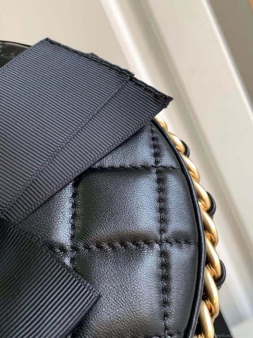 Chanel AP3584 Pouch Mixed Fibers Calfskin & Gold-Tone Metal Black