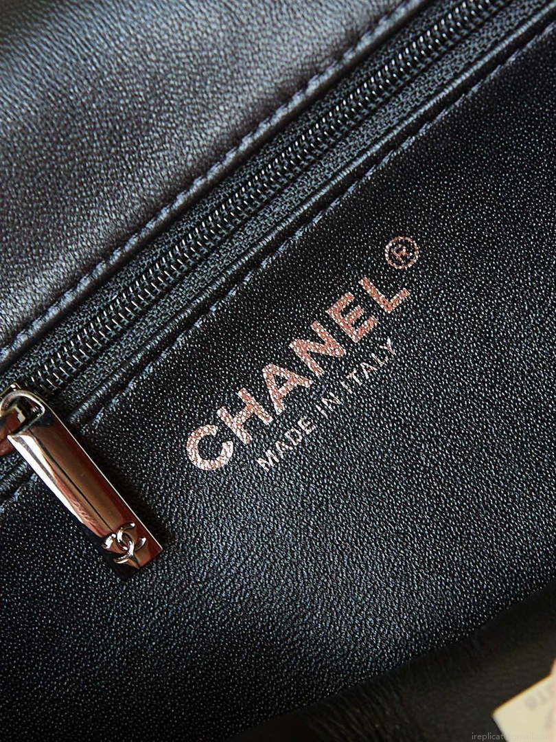 Chanel AS4372 Clutch Bag Strass Crystal Pearls & Ruthenium-Finish Metal