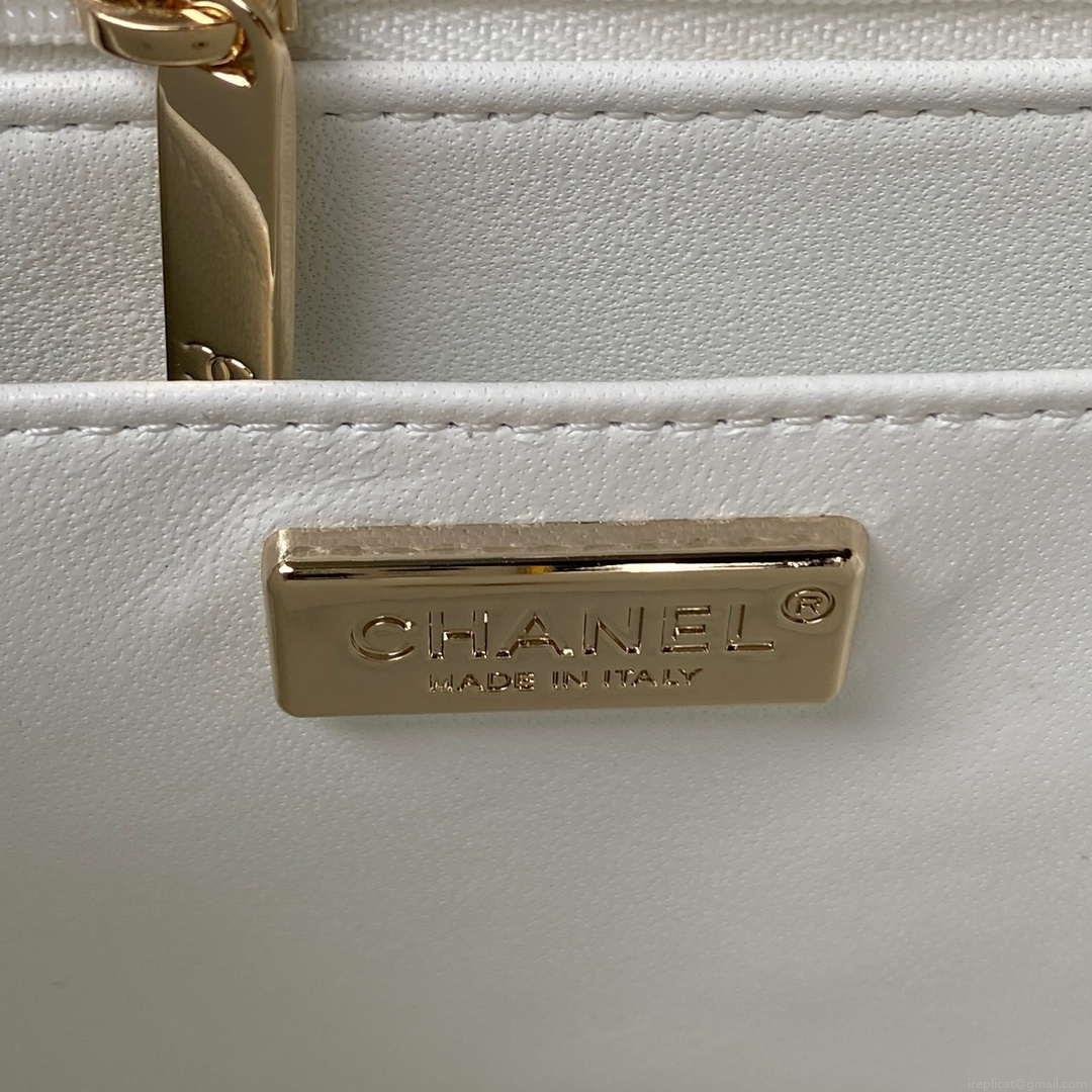 Chanel A1115 Mini Flap Bag 17cm Sequins & Ruthenium-Finish Metal