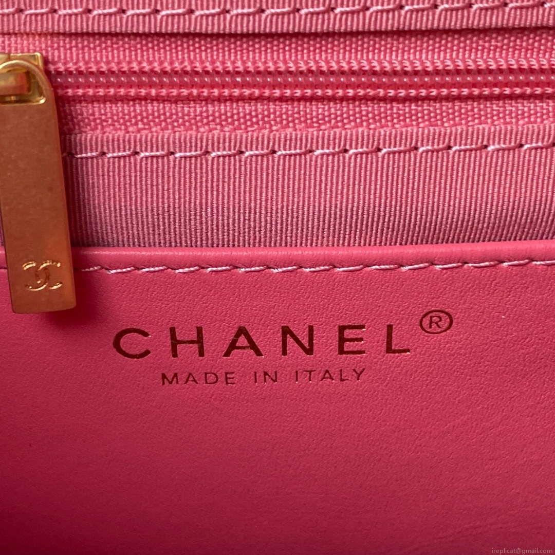 Chanel AS4610 Messenger bag Lambskin Red
