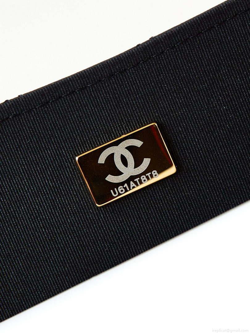 Chanel AS3783 Small Flap Bag 23P Lambskin Gold-Tone Metal 18.5 cm Black