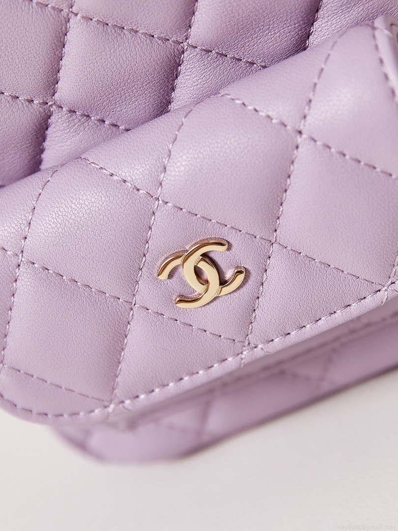 Chanel Ap3753 CLASSIC MINI Backpack Lambskin Lilac