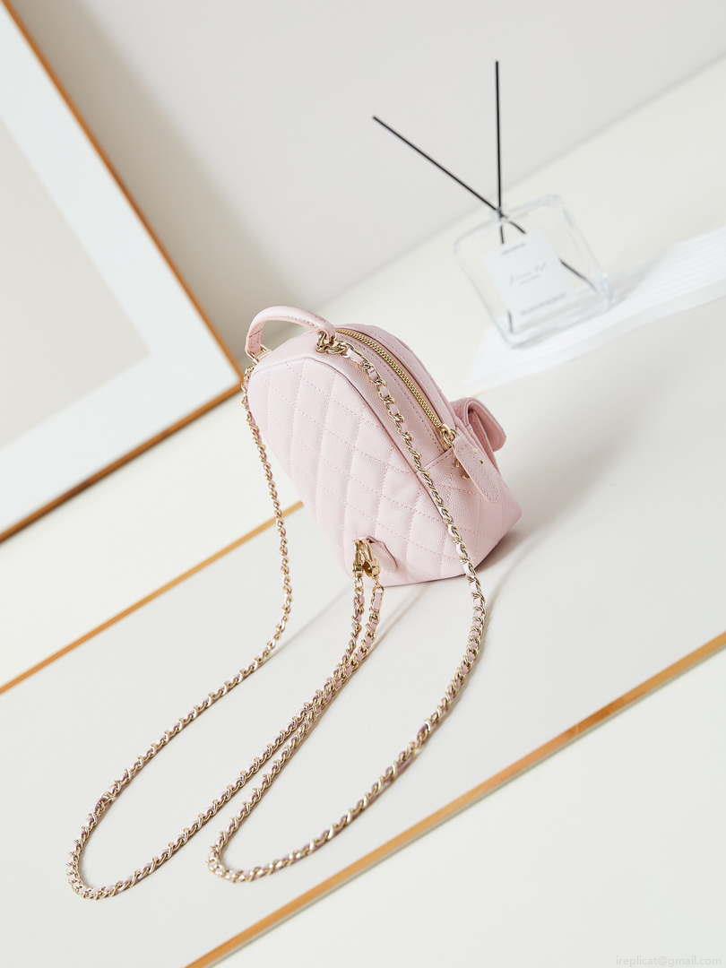 Chanel Ap3753 CLASSIC MINI Backpack Lambskin Pink