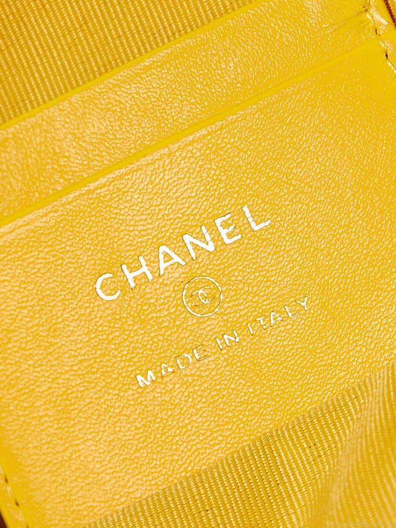 Chanel Ap3753 CLASSIC MINI Backpack Lambskin Yellow