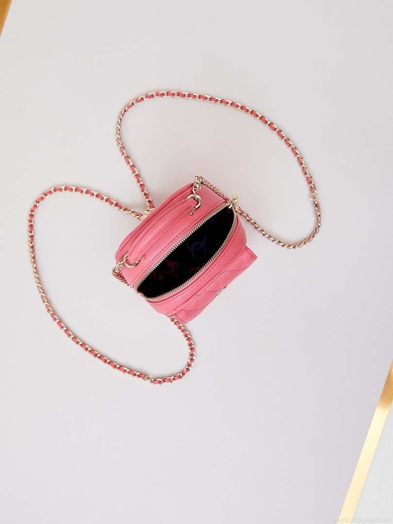 Chanel Ap3753 CLASSIC MINI Backpack Calfskin Red