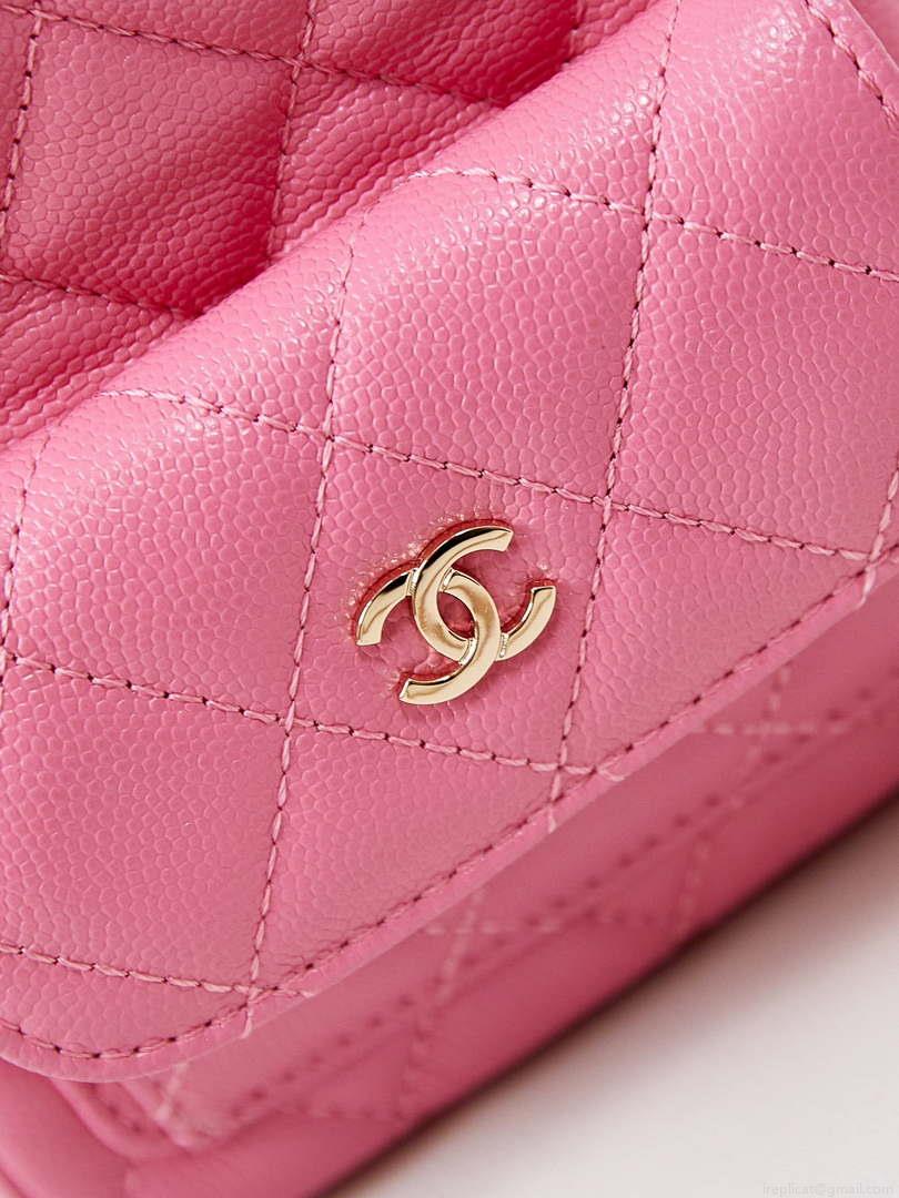 Chanel Ap3753 CLASSIC MINI Backpack Calfskin Hot Pink