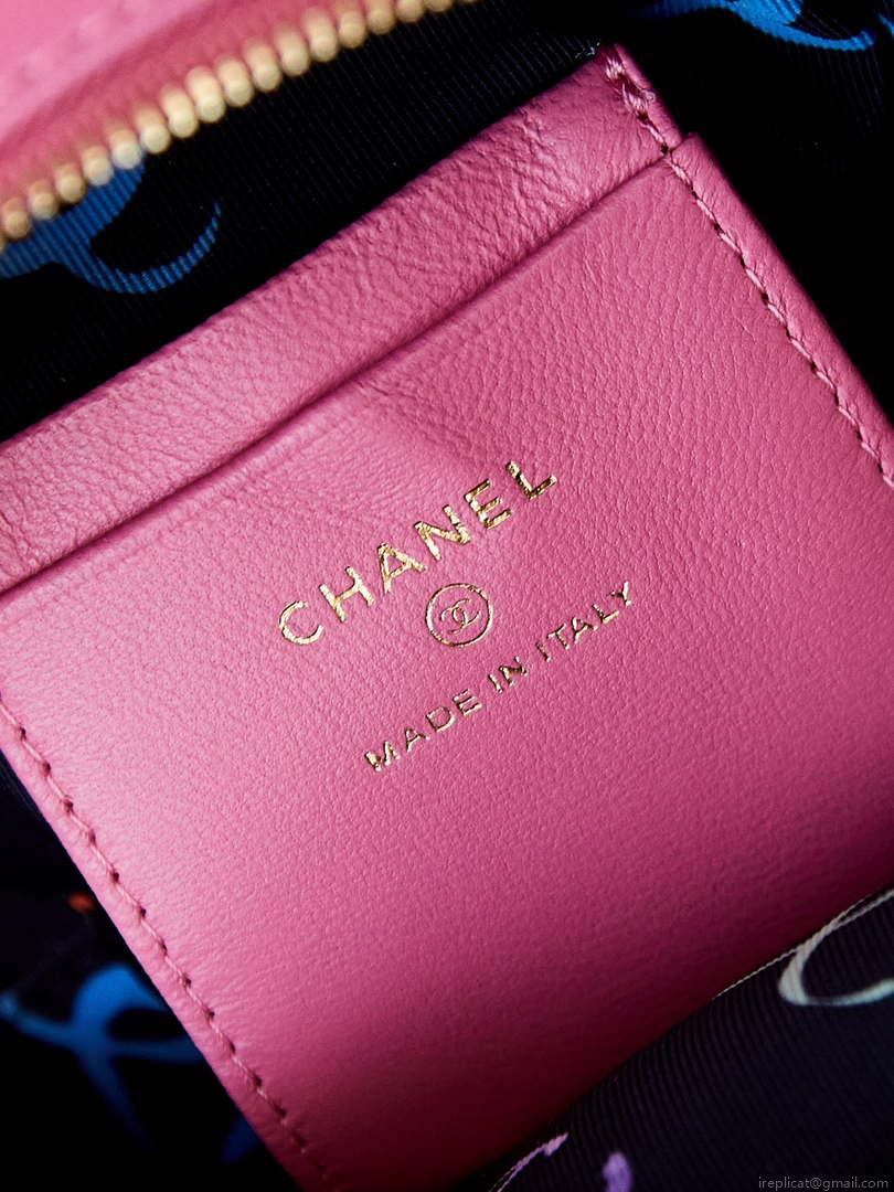 Chanel Ap3753 CLASSIC MINI Backpack Calfskin Hot Pink