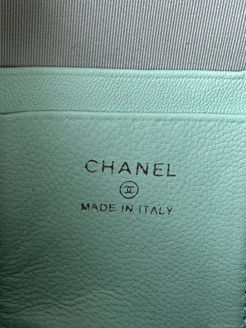 Chanel Ap3753 CLASSIC MINI Backpack Calfskin Lake Blue