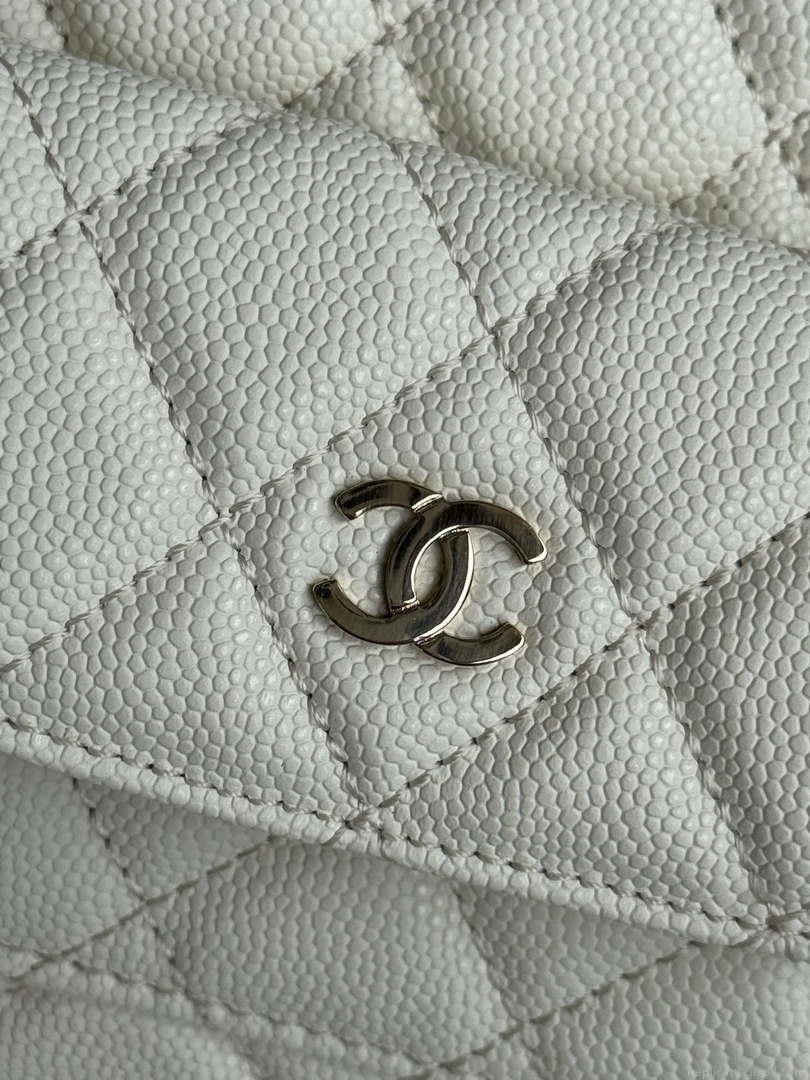 Chanel Ap3753 CLASSIC MINI Backpack Calfskin White