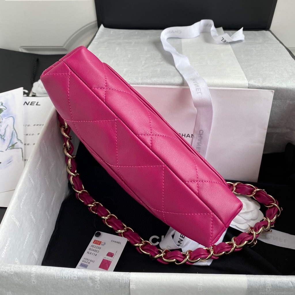 Chanel AS2299 Flap Bag Shoulder Purple