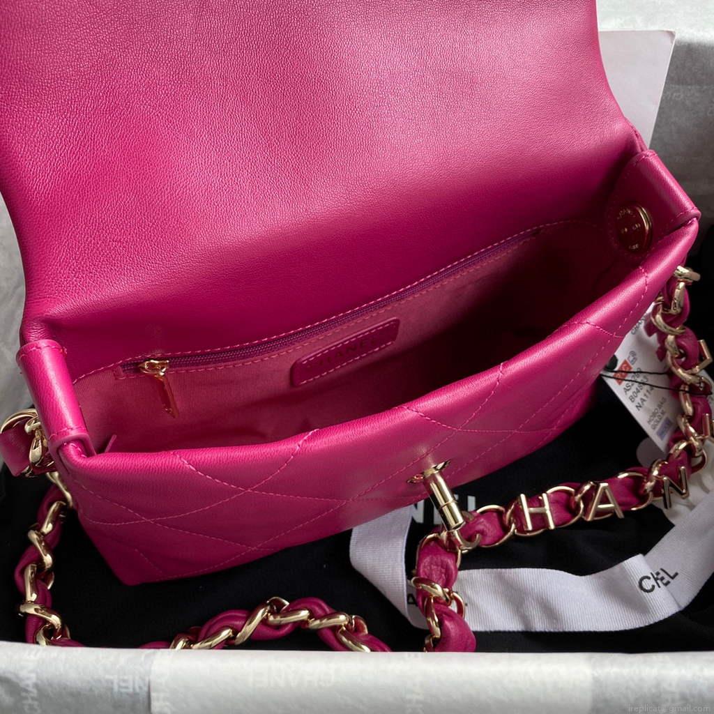 Chanel AS2299 Flap Bag Shoulder Purple