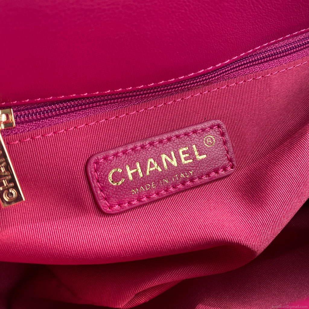 Chanel AS2299 Flap Bag Shoulder Purple