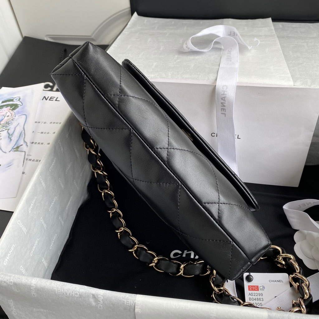 Chanel AS2299 Flap Bag Shoulder Black