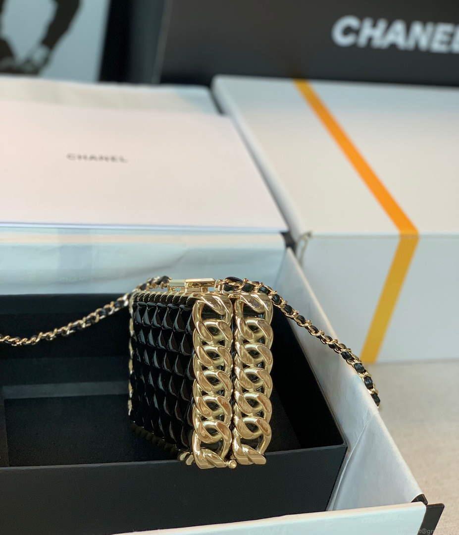 Chanel Acrylic Evening bag Chanel Vanity Case Box Bag
