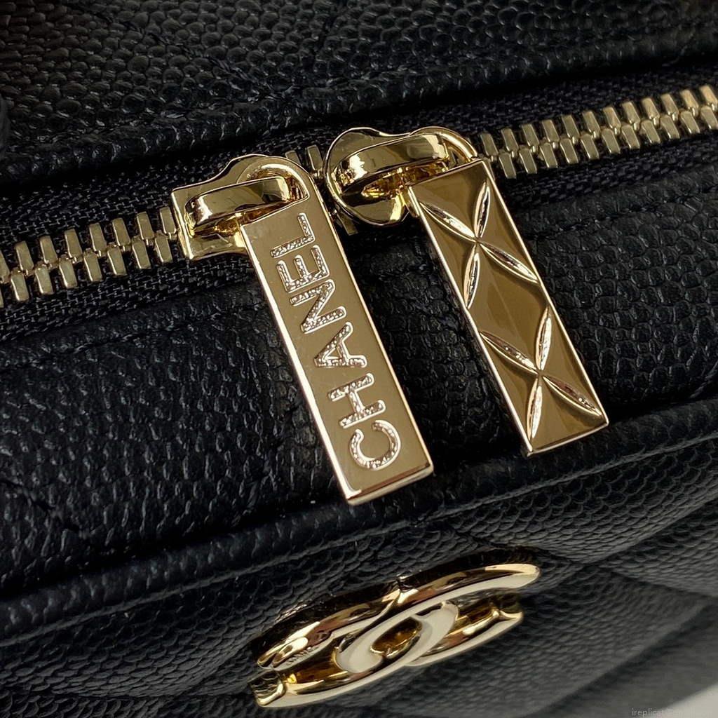 Chanel AP2634 Small Vanity with Chain Bag Black