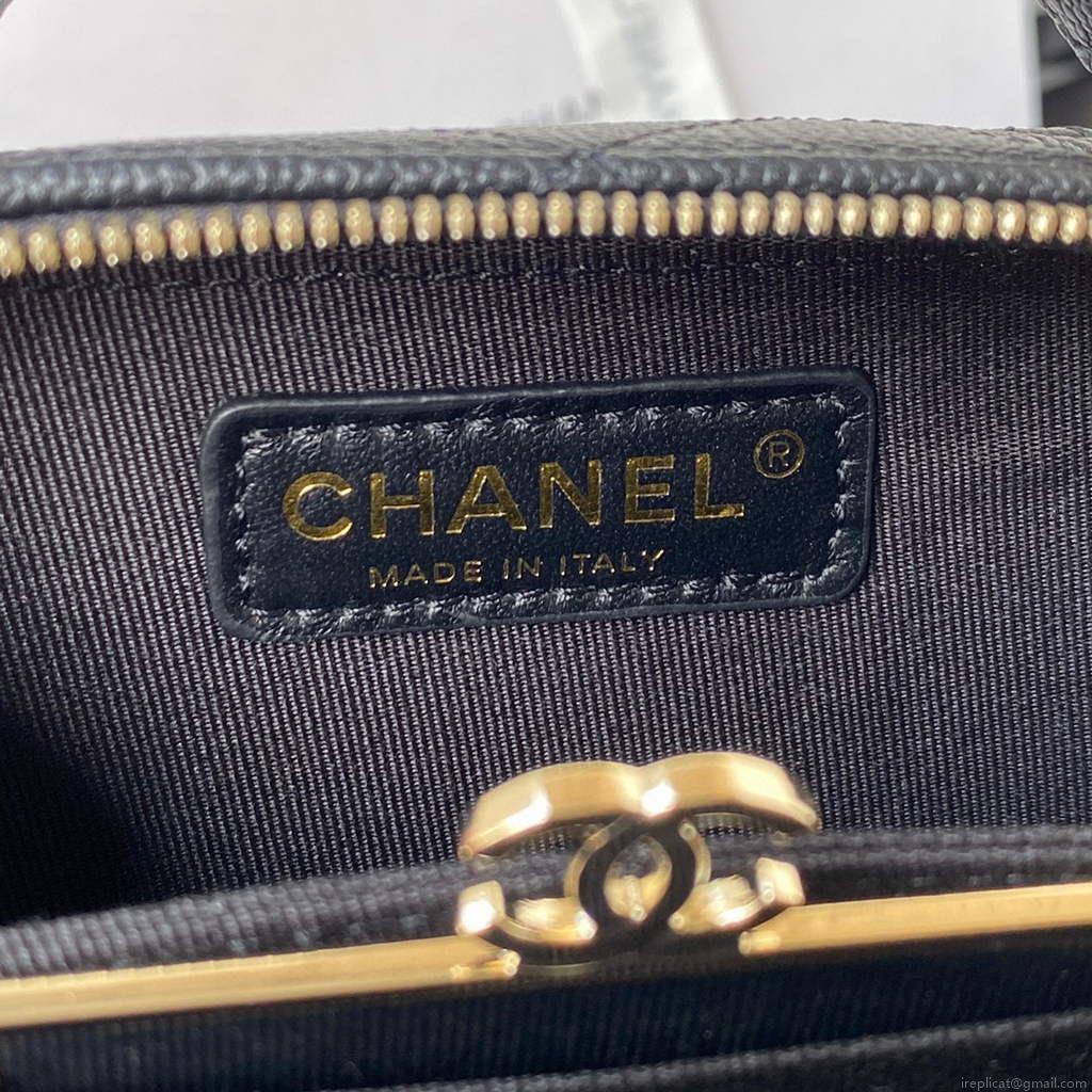 Chanel AP2634 Small Vanity with Chain Bag Black