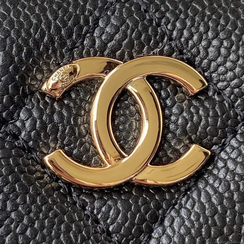 Chanel AS3168 Vanity with Chain Bag Black