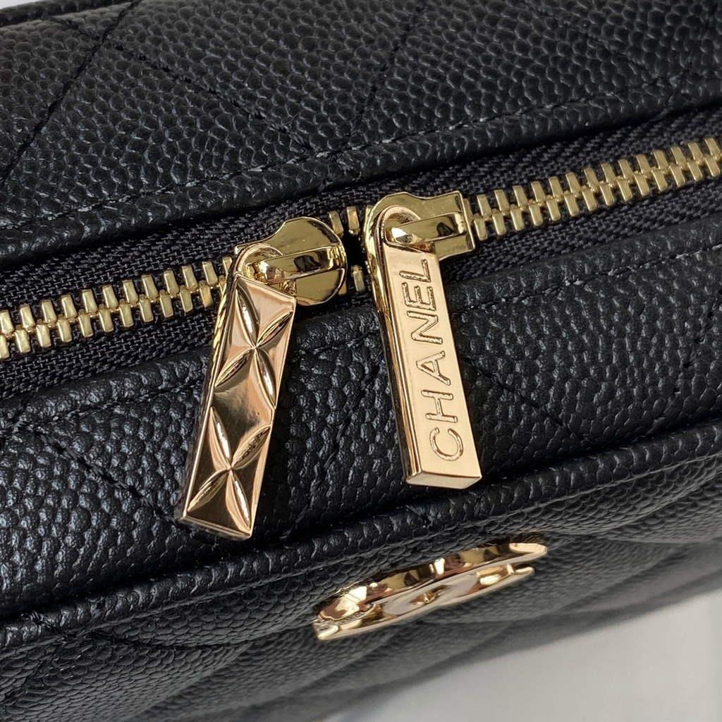 Chanel AS3168 Vanity with Chain Bag Black