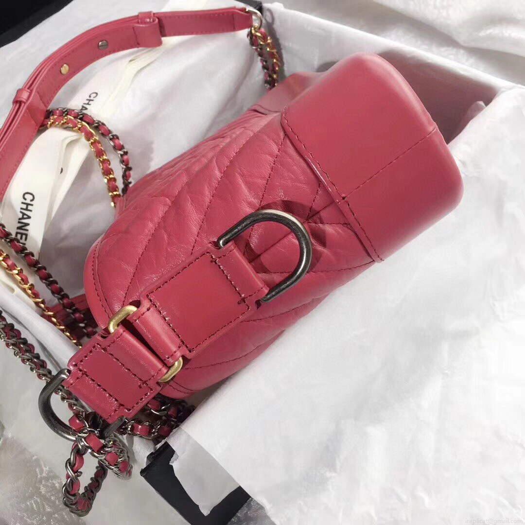 Chanel AS0865 Chanel’s Gabrielle Small Hobo Bag V gird Pulm Smooth Calfskin