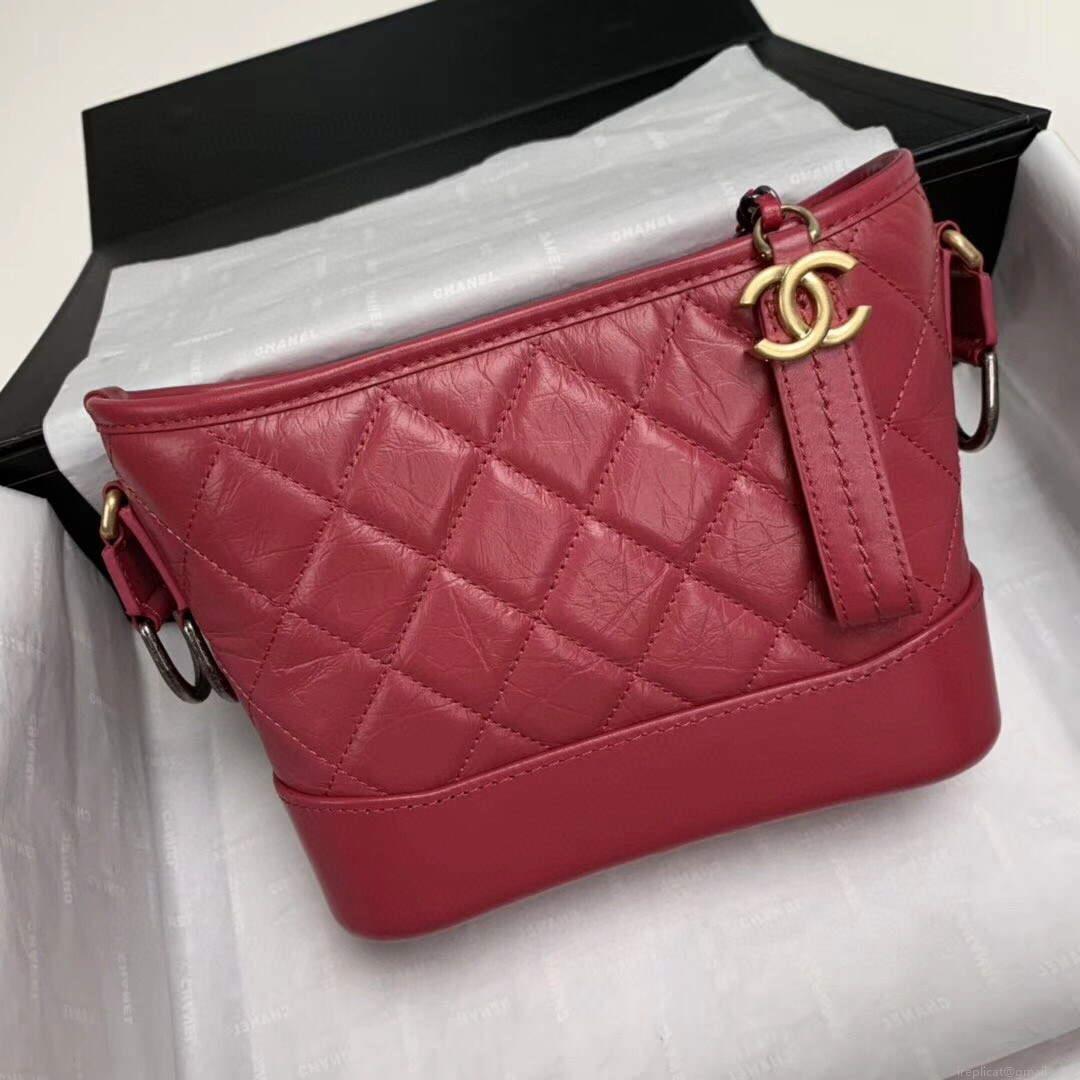 Chanel AS0865 Chanel’s Gabrielle Small Hobo Bag Pulm Smooth Calfskin