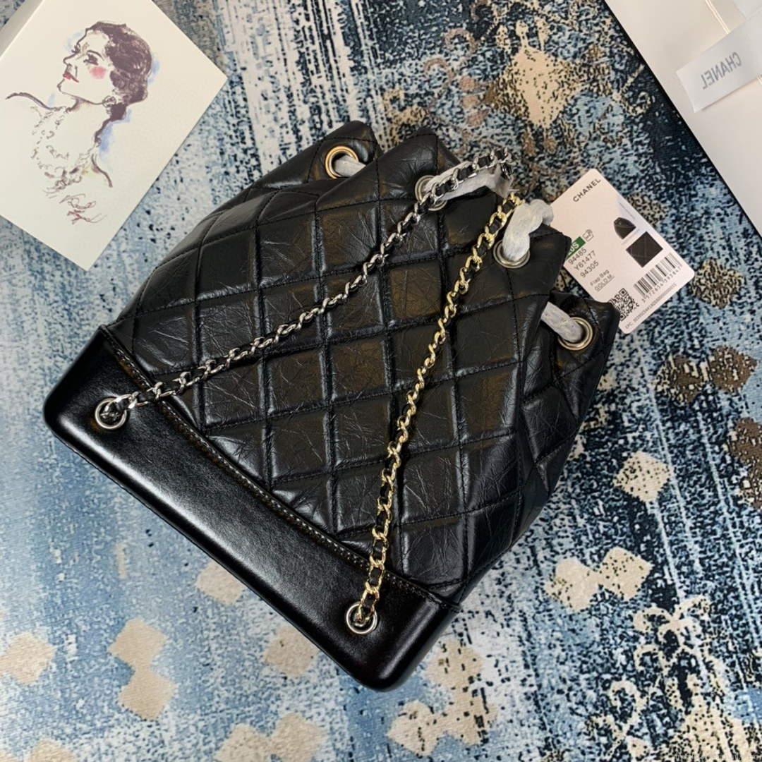 Chanel A94485 Gabrielle Backpack Black