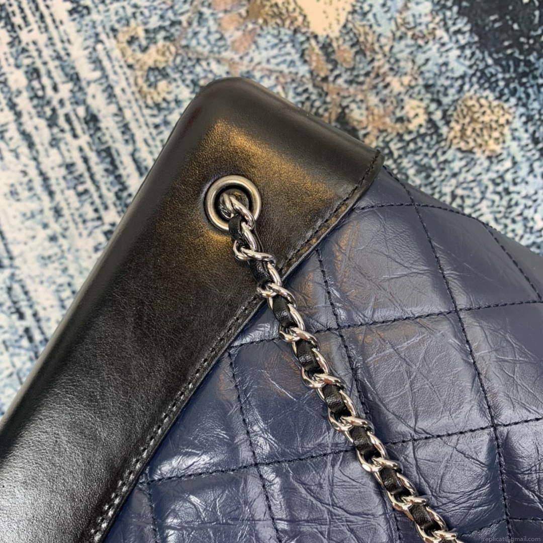 Chanel A94485 Gabrielle Backpack Navy Blue