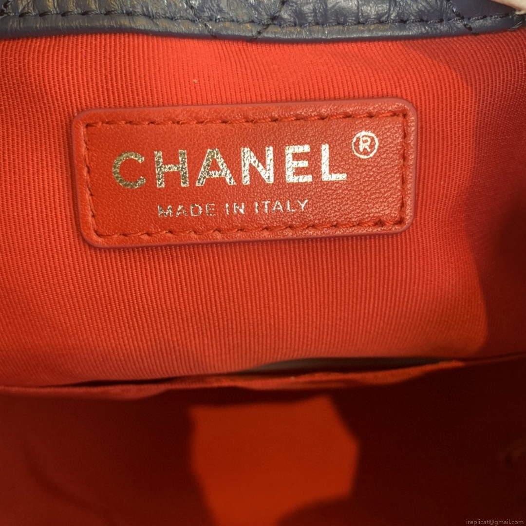 Chanel A94485 Gabrielle Backpack Navy Blue