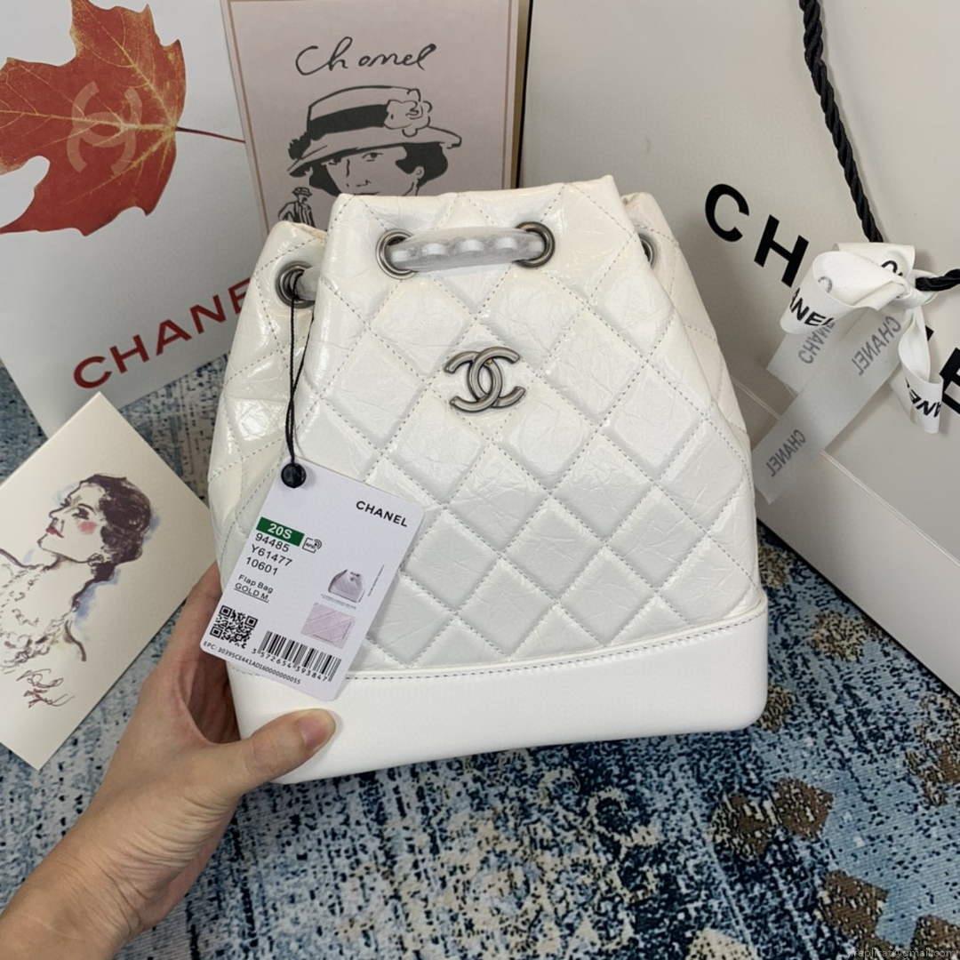 Chanel A94485 Gabrielle Backpack White