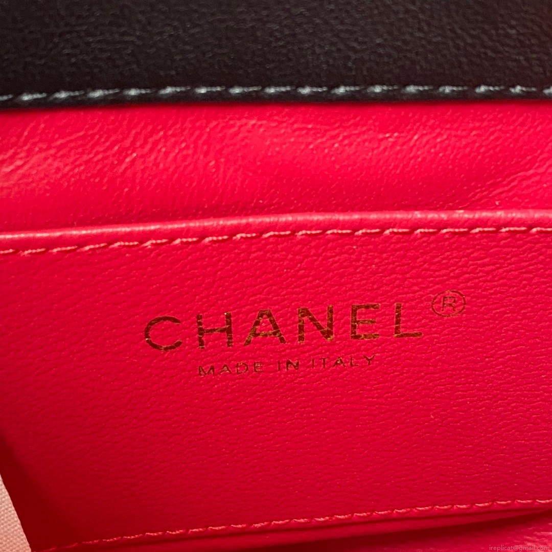 Chanel Bucket Bag Lambskin AS3116 Black