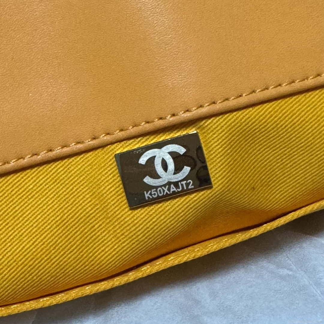 Chanel AS3351 Shopping Bag Shaded Calfskin & Silver-Tone Metal Orange Coral & Pink