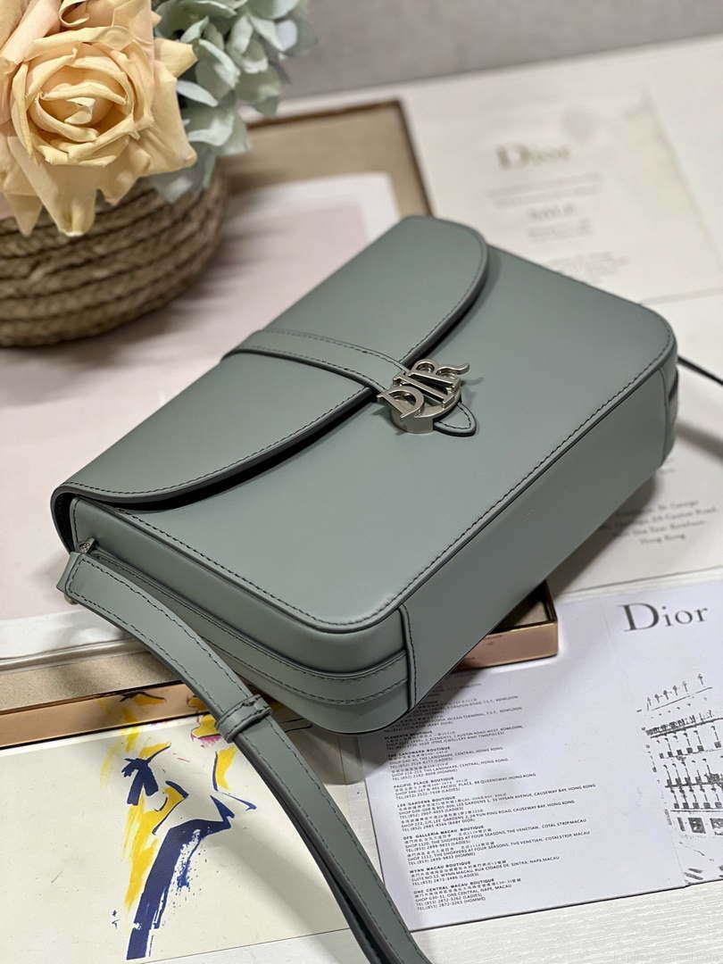 Dior M0051 Crossbody Men Bag Smooth Calfskin Gray
