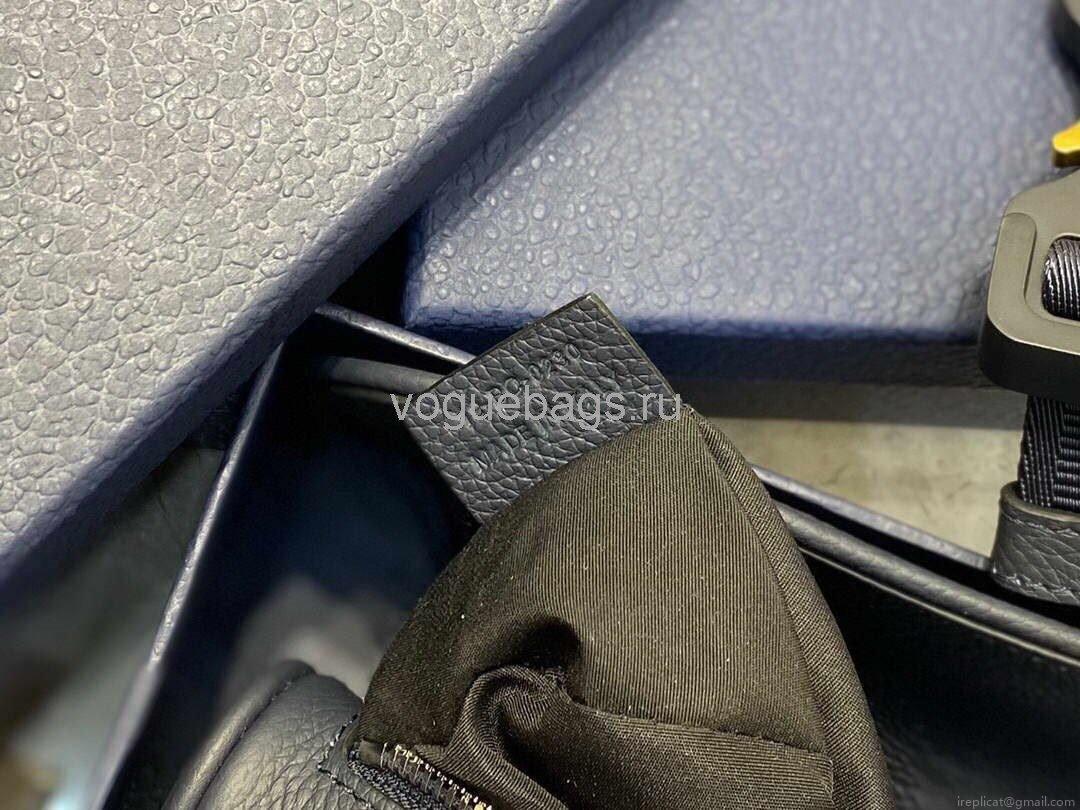 Dior M0446 Saddle Bag Dior Navy blue Calfskin Bag