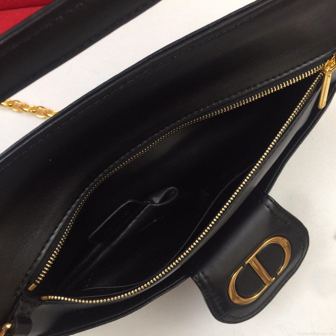 Dior M8641 Medium Diordouble Bag Black