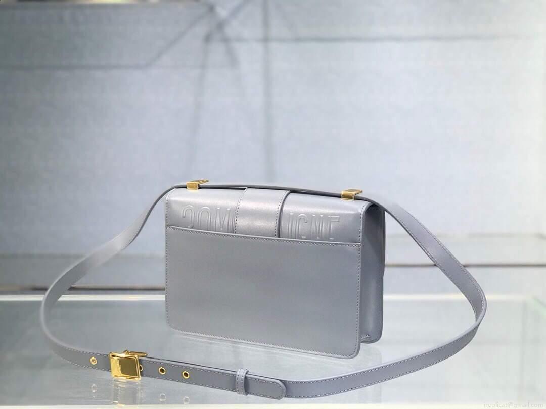 Dior M9204 Dior 30 Montaigne Box Bag Calfskin Light Blue