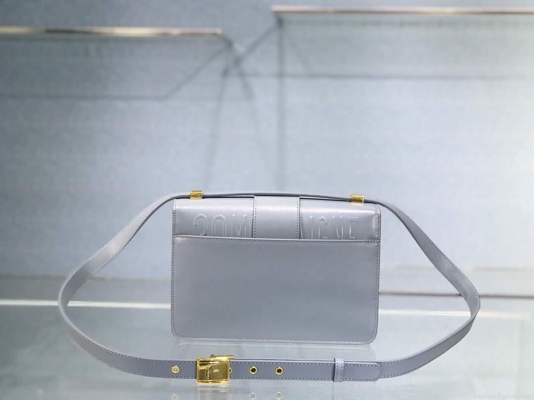 Dior M9204 Dior 30 Montaigne Box Bag Calfskin Light Blue