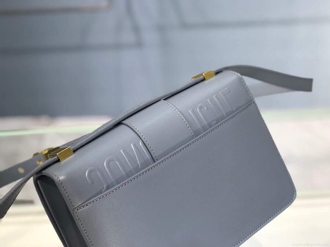 Dior M9204 Dior 30 Montaigne Box Bag Calfskin Light Blue