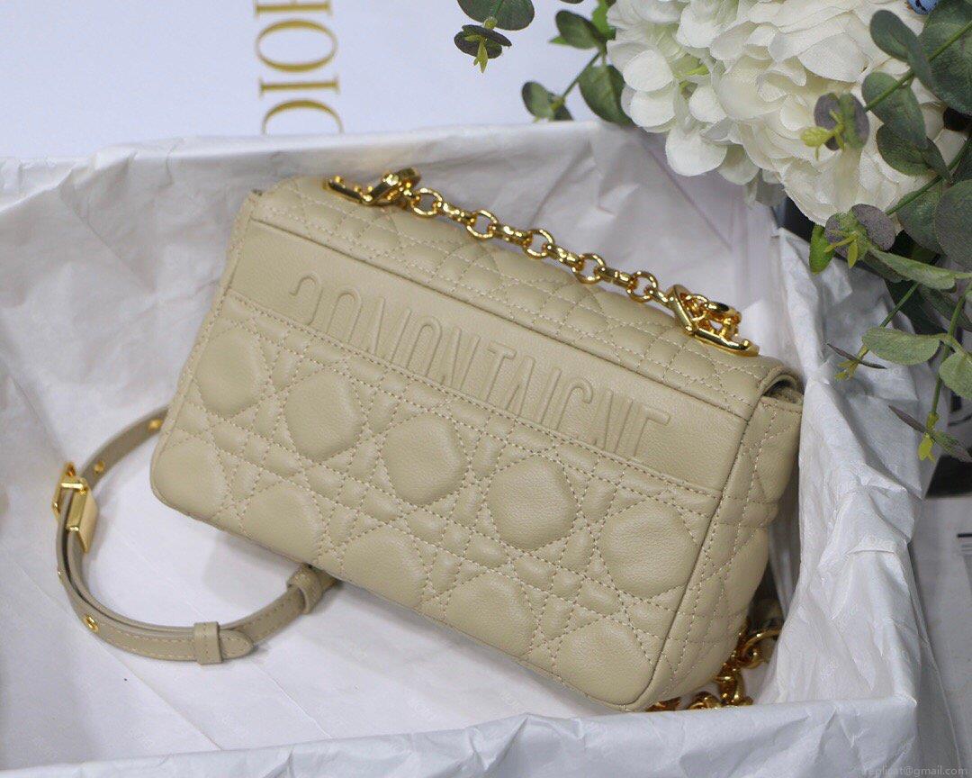 Dior M9241 Dior Small Dior Caro Bag Apricot