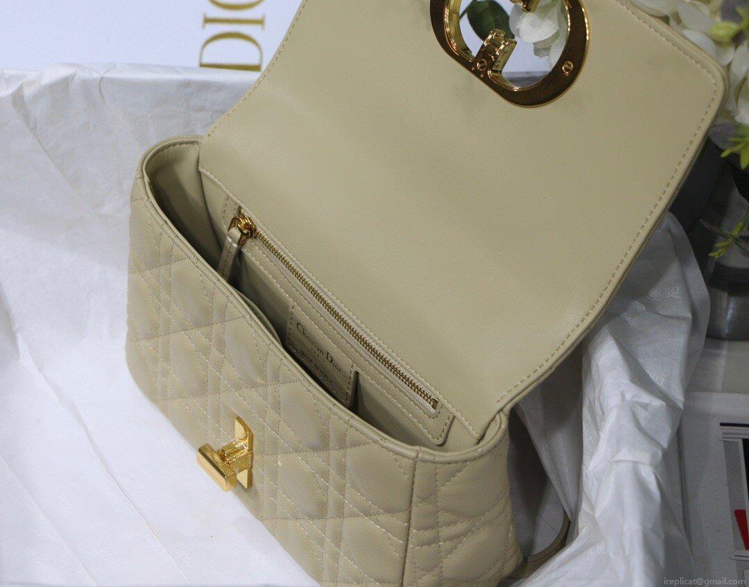 Dior M9241 Dior Small Dior Caro Bag Apricot