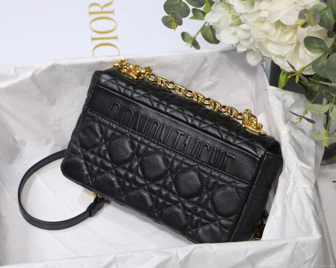 Dior M9241 Dior Small Dior Caro Bag Black