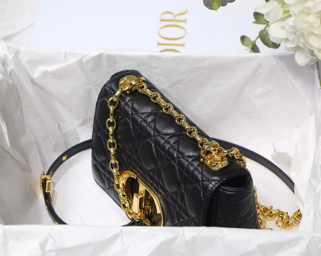 Dior M9241 Dior Small Dior Caro Bag Black
