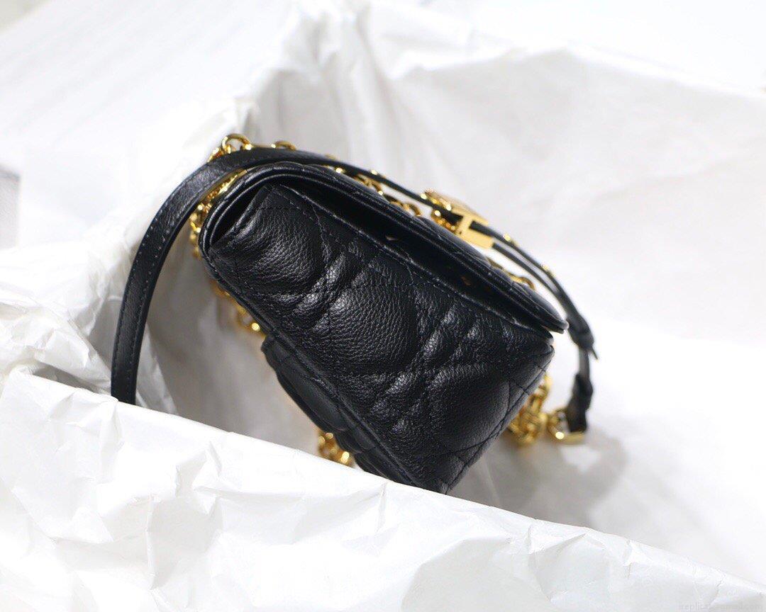Dior M9241 Dior Small Dior Caro Bag Black