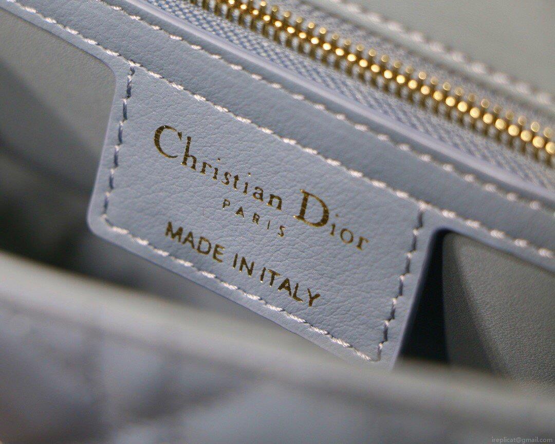 Dior M9241 Dior Small Dior Caro Bag Blue