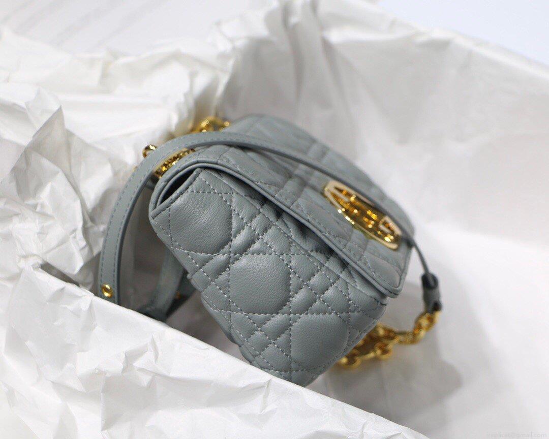 Dior M9241 Dior Small Dior Caro Bag Light Blue