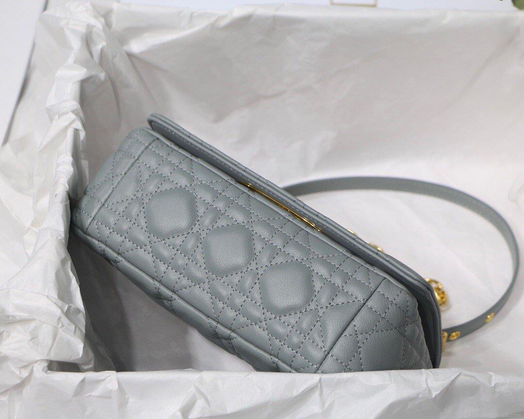 Dior M9241 Dior Small Dior Caro Bag Light Blue