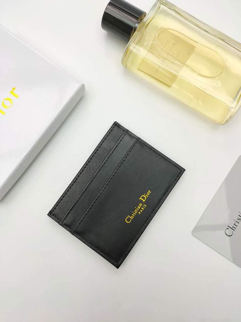 Dior S2098 Wallet 30 Montaigne card holder M928 Black