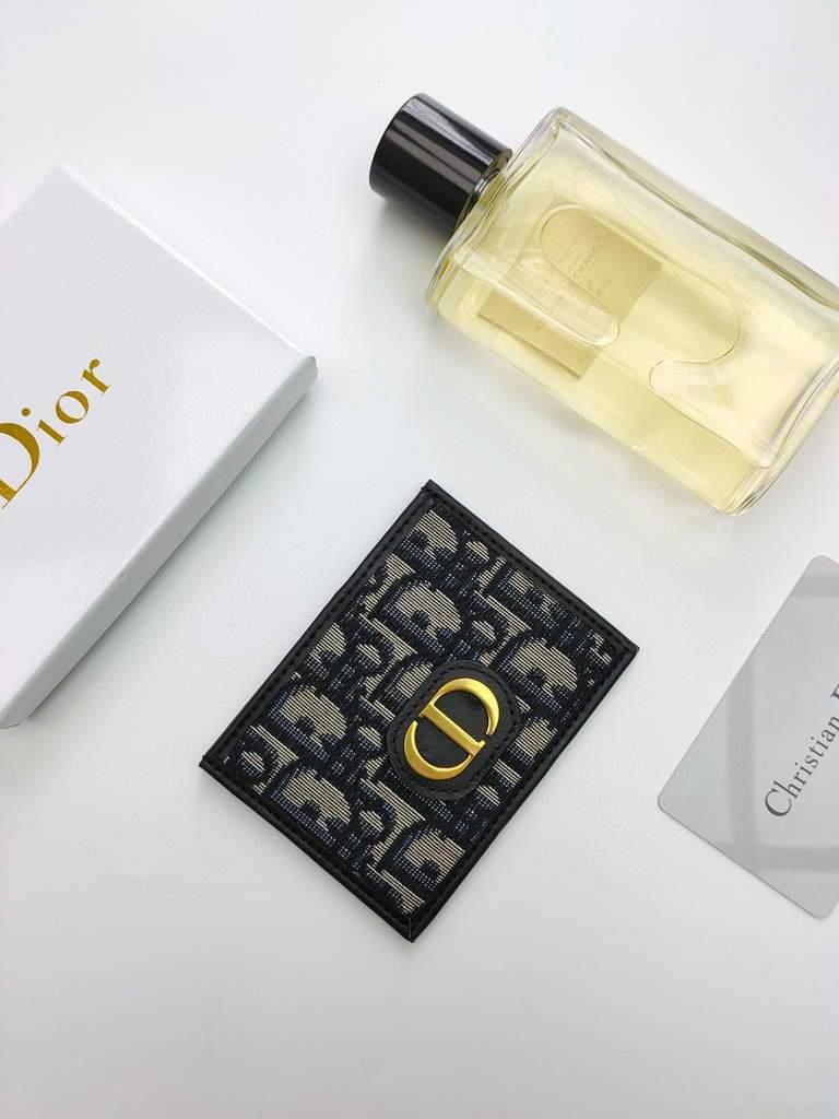 Dior S2098 Wallet 30 Montaigne card holder M928 Blue